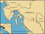 Chorwacja - trasa wycieczki