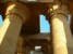 foto z egiptu kom ombo - bogato zdobione kapitele kolumn