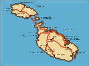 Malta - trasa wycieczki