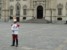 peru lima foto - warta honorowa przed Pałacem Prezydenckim