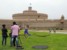 peru lima fotki - sesja zdjęciowa na tle fortu