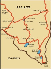 Tatry - trasa wycieczki