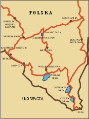 Tatry - trasa wycieczki