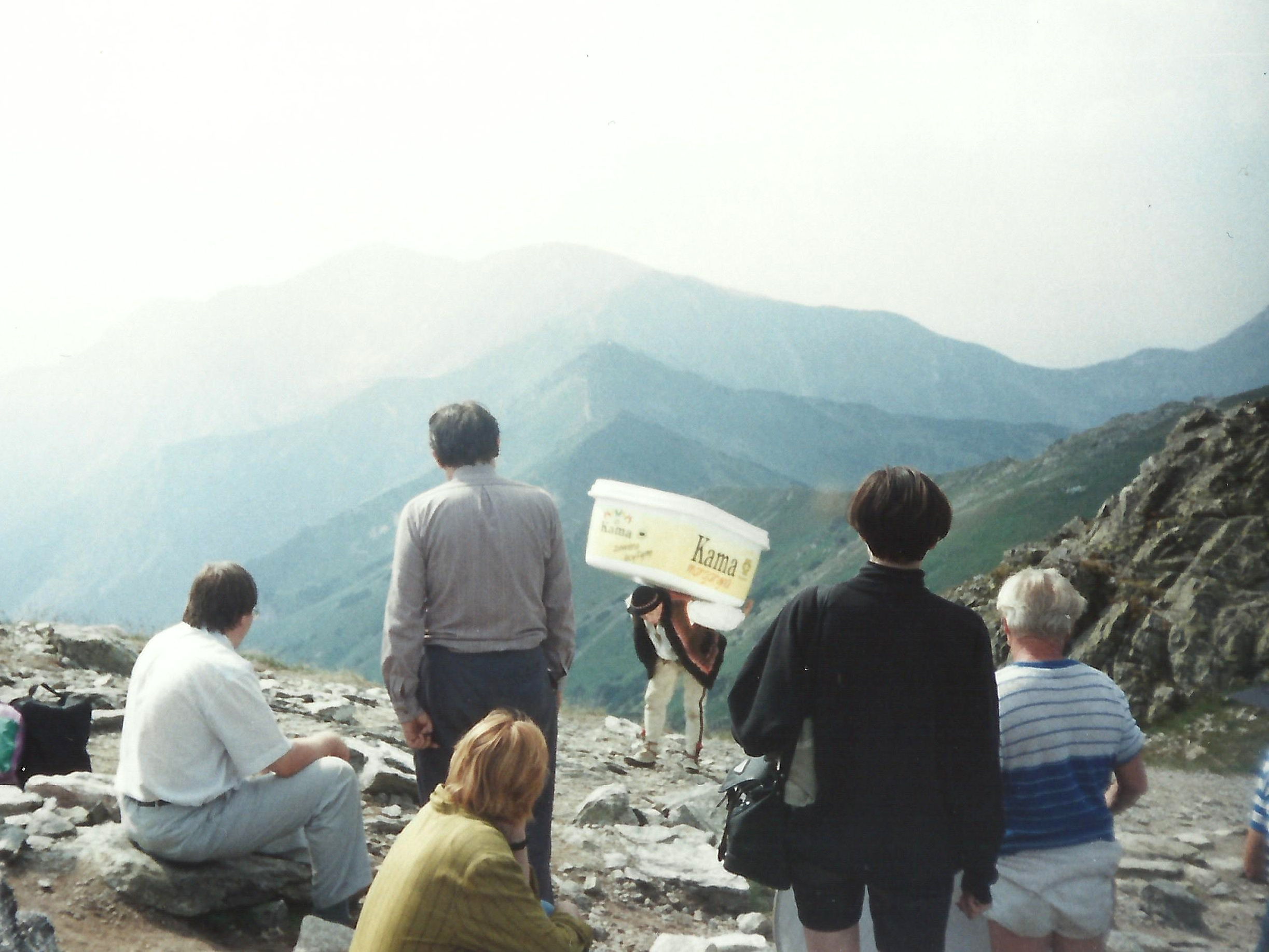 Beskid, nagrywanie reklamy z margaryną Kama