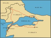 Turcja - trasa wycieczki