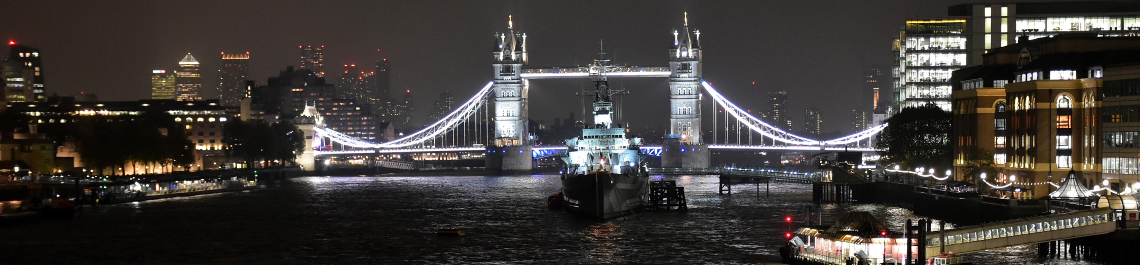 London, view of the Thames from London Bridge