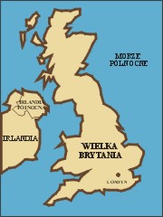 Wielka Brytania - trasa wycieczki