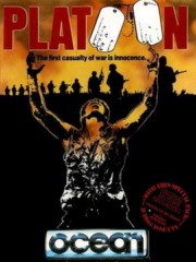 plakat z filmu Olivera Stone`a Pluton